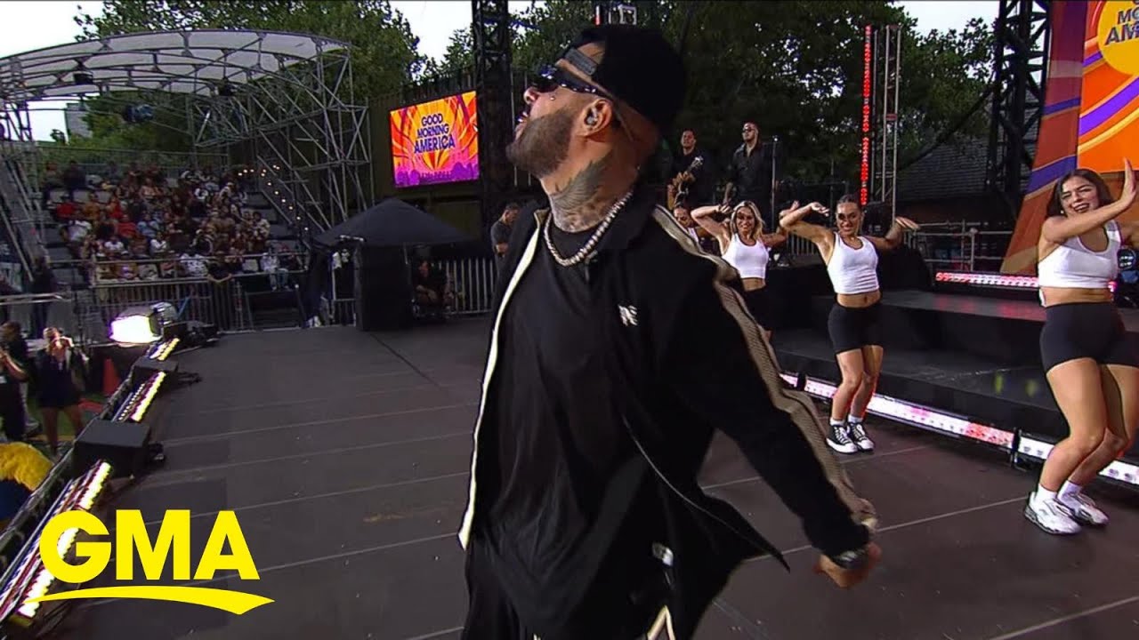 Nicky Jam performs 'X' live on 'GMA'