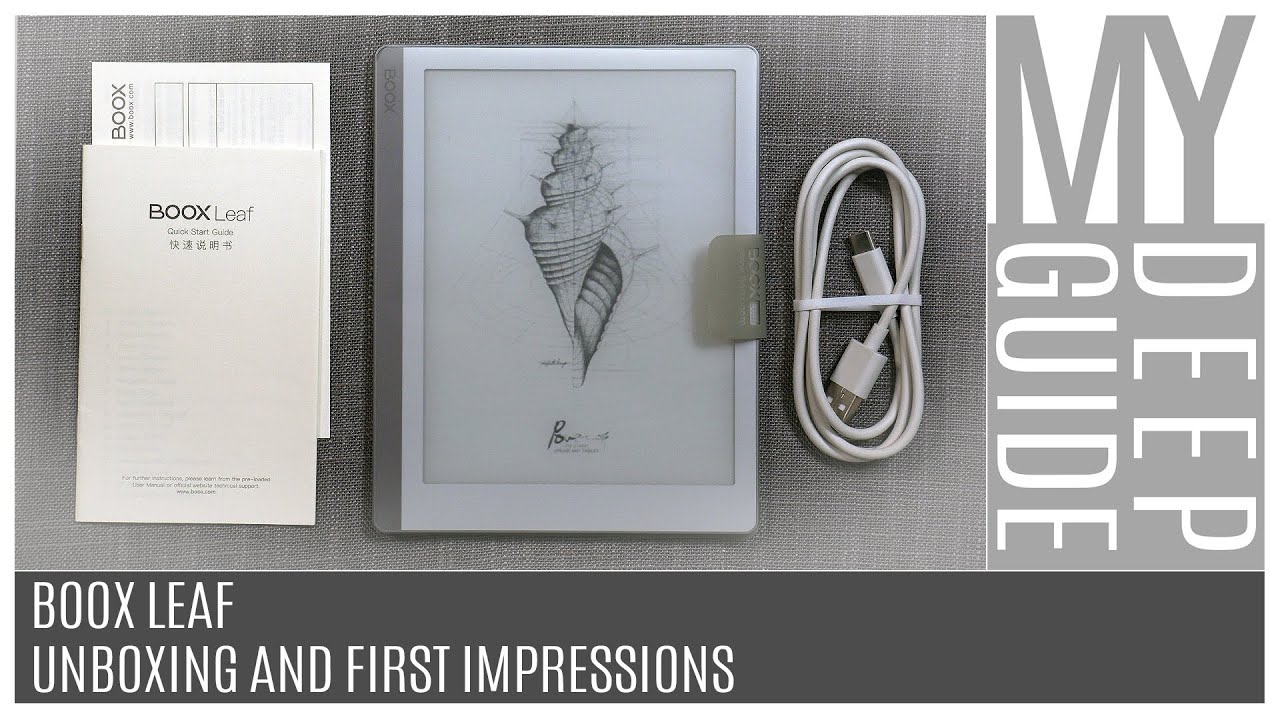 Boox Leaf: Unboxing And First Impressions
