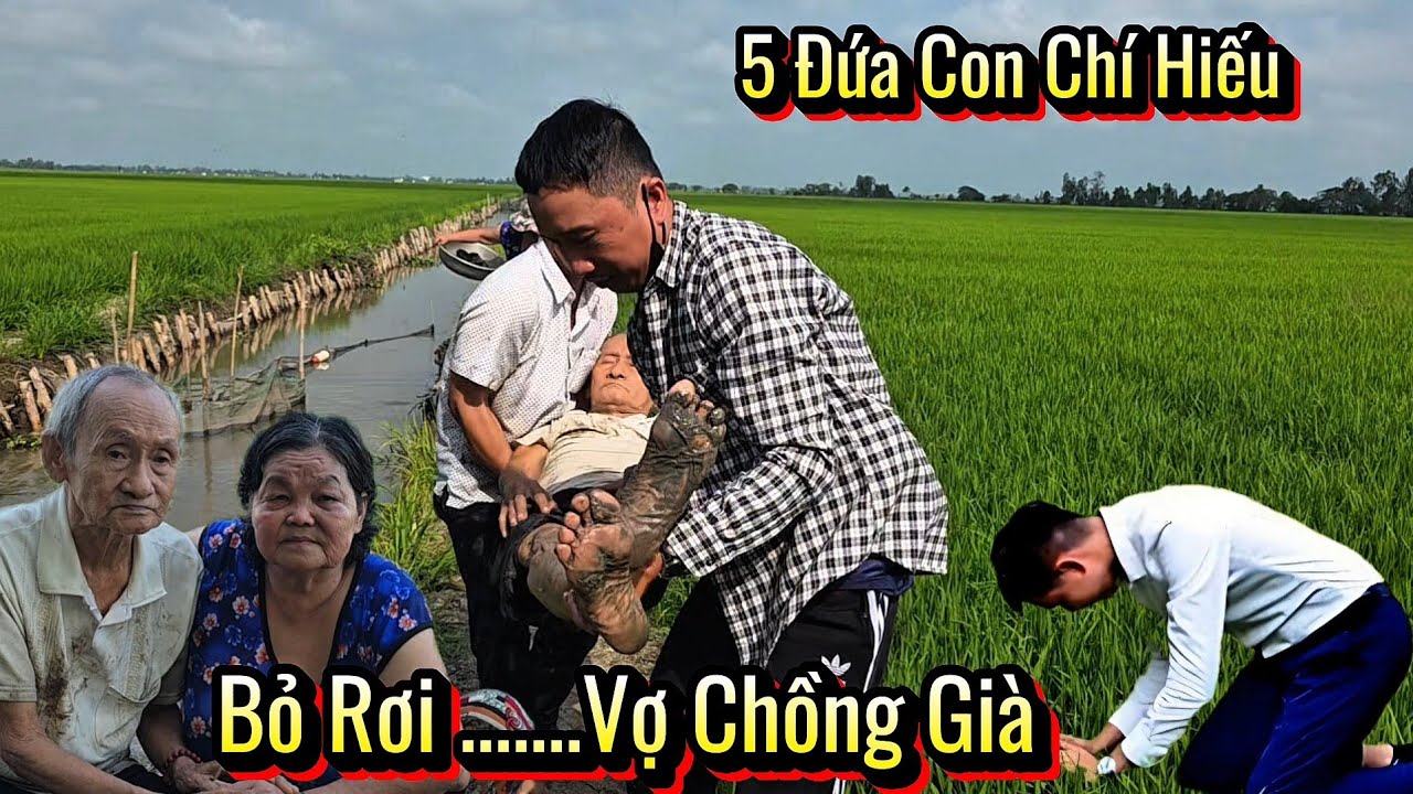 Giải Cứu Kịp Thời .Vợ Chồng Già Bị 5 Đứa Con Bỏ Rơi Trong Cân Chòi Vọt Nát Cả Xóm Xót Thương 
