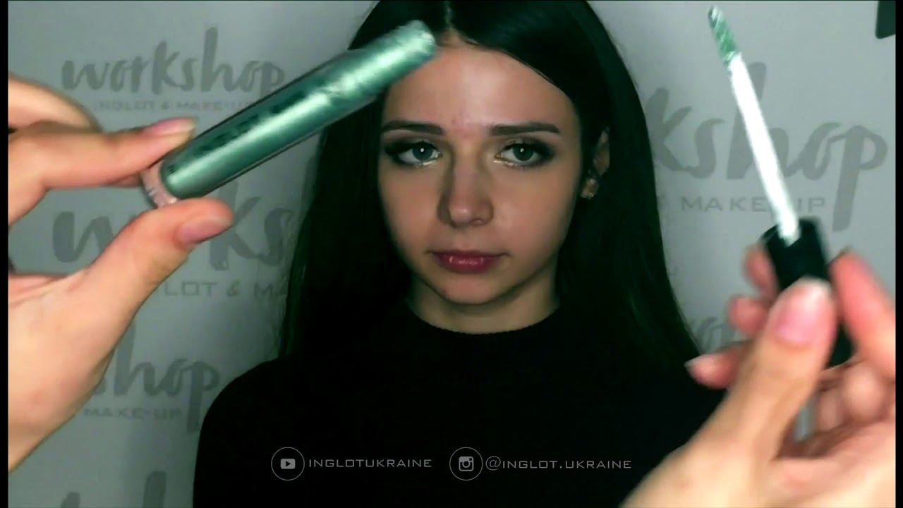 Использование гелевых текстур INGLOT в вечернем макияже