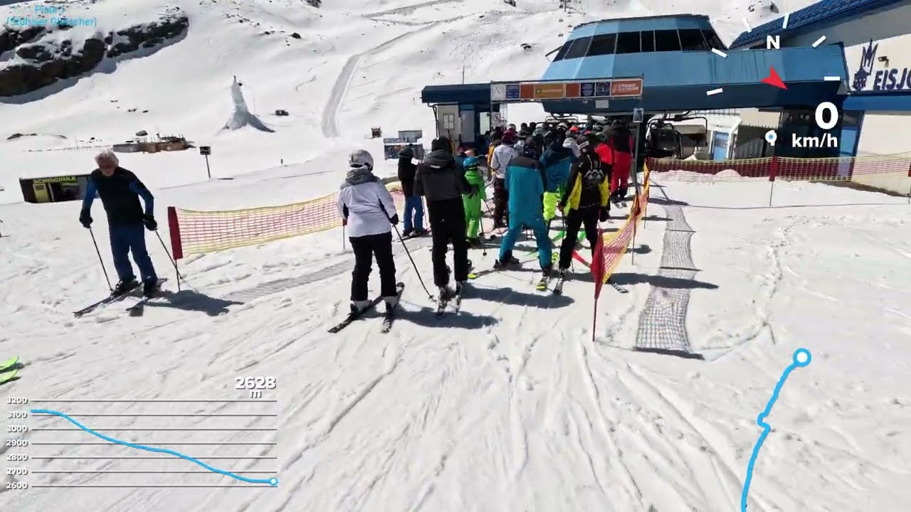 Stubai Glacier - Piste 1 🔵 (10.05.2025)
