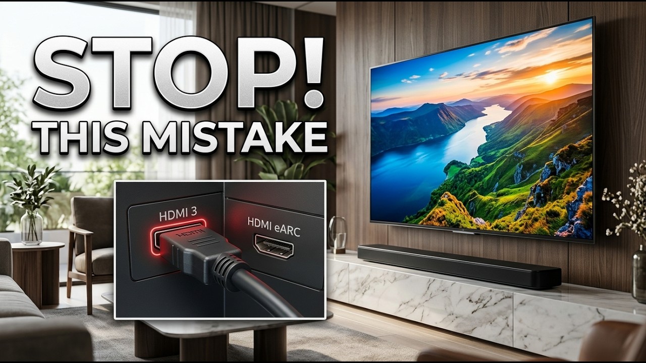 Your Soundbar Sounds Bad? Fix These HDMI Mistakes NOW!