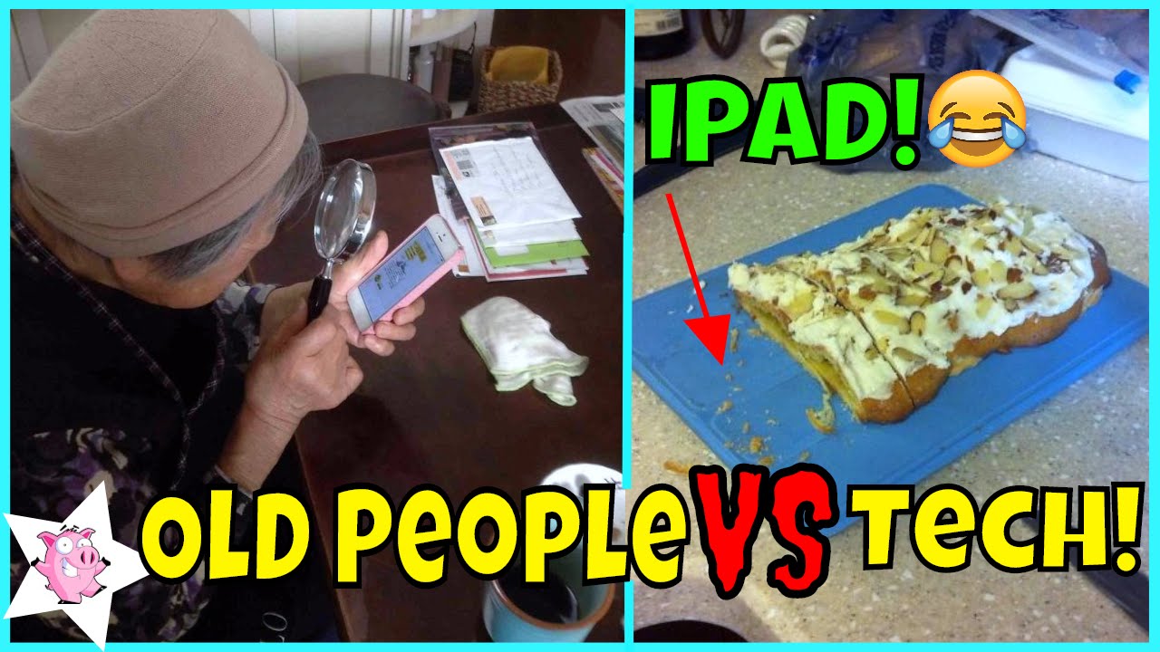 Old People Vs Technology Fail!