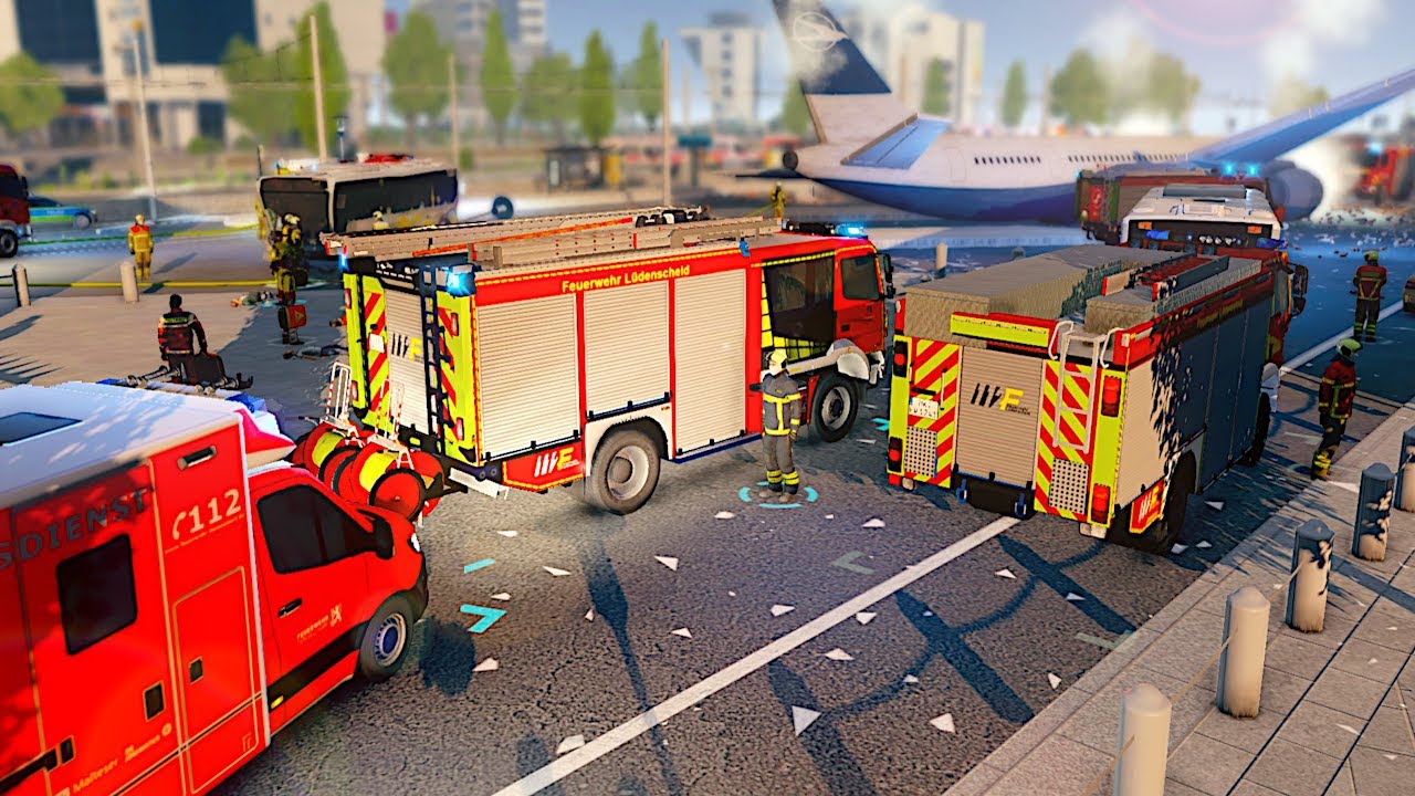 GSL ✈ Flugzeug Absturz an Bahnhof - MANV 25 🔥 Emergency 5 Lüdenscheid ⚡ Maxmilim