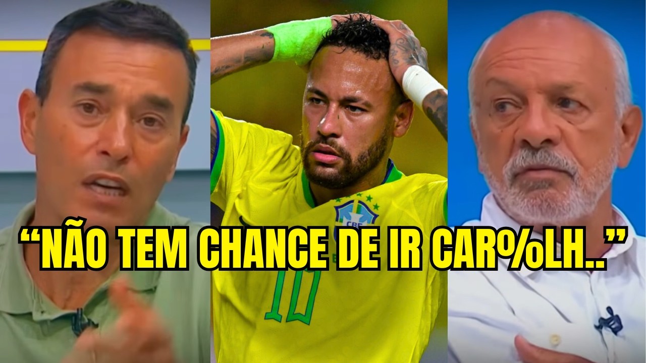 O CLIMA ESQUENTOU! RIZEK E AMIGOS DISCUTEM AO VIVO SOBRE NEYMAR NA COPA E O CLIMA FICA TENSO!!