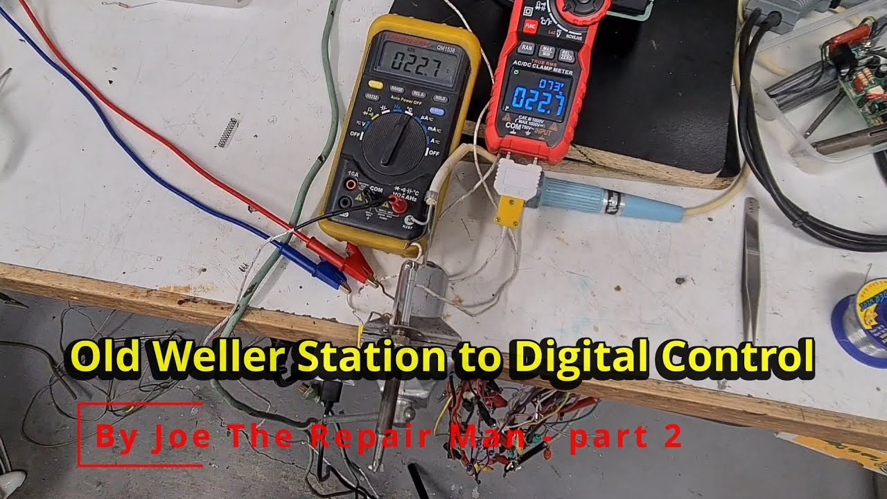 Переоборудование паяльной станции Weller TC202/201. Часть 2.