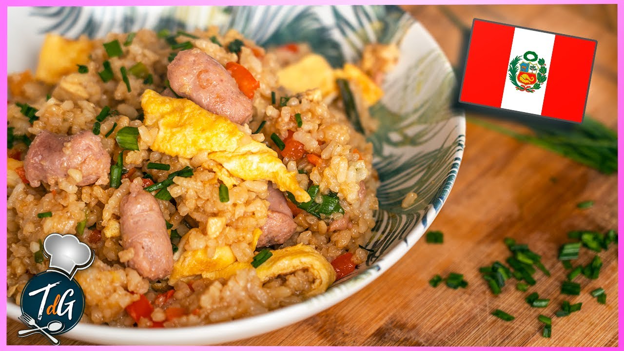 Arroz CHAUFA!! Una receta PERUANA super fácil de hacer!