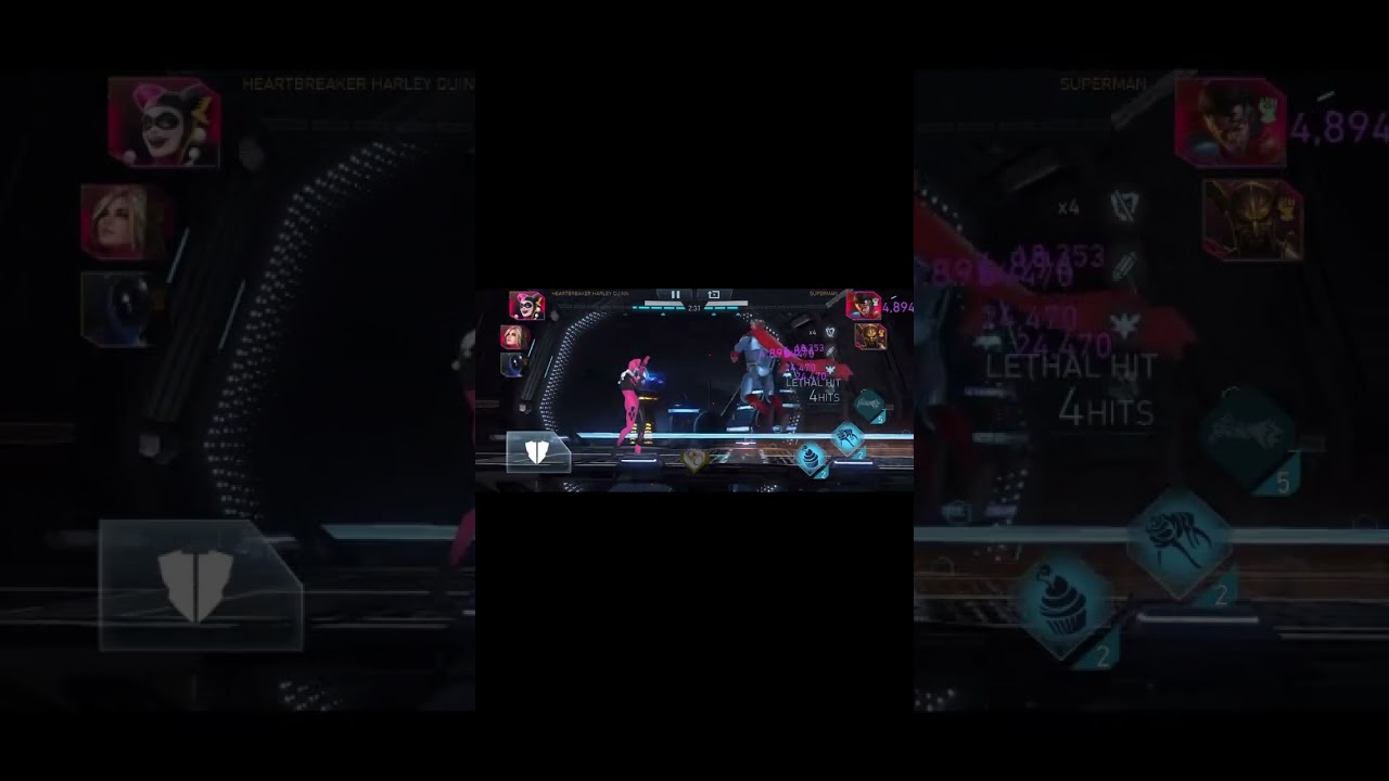 MVASG and HBHQ VS silver league invasion Superman #injustice2mobile #dc #gaming  #dcu