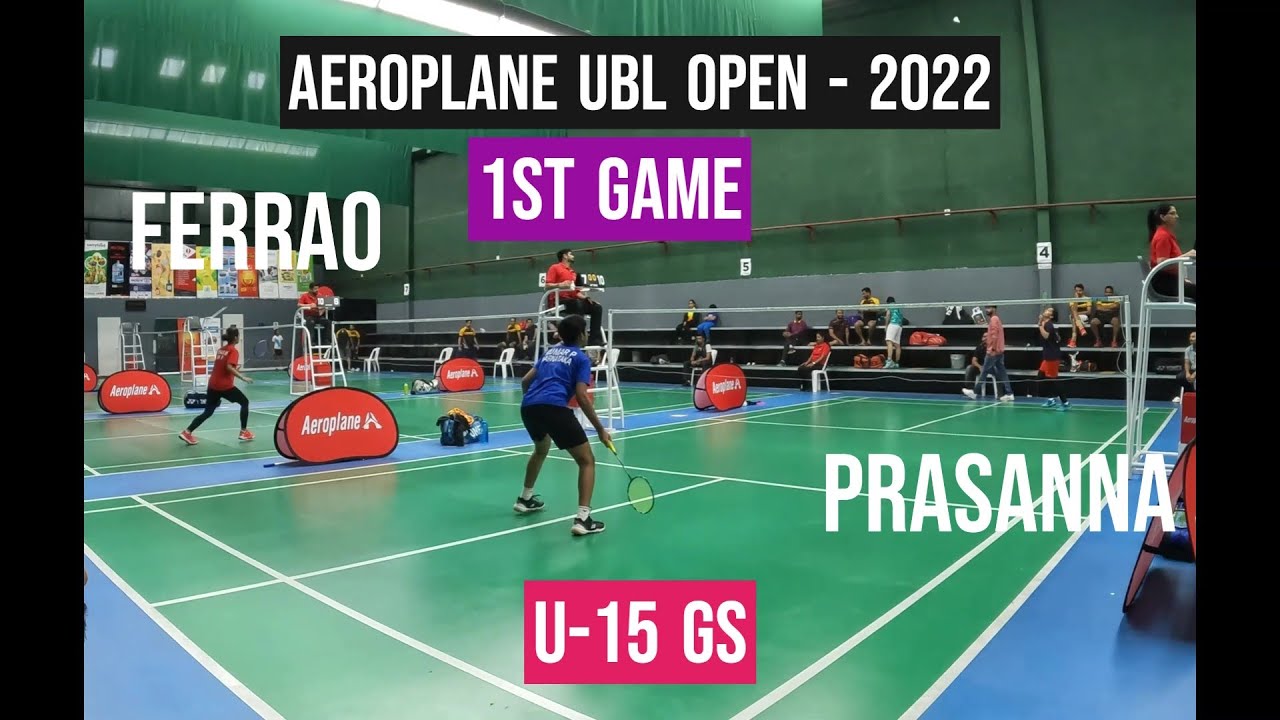 U15-GS DanicaFerrao  VS PraptiPrasanna_Semi-Finals  || UAE Open Badminton Tournament