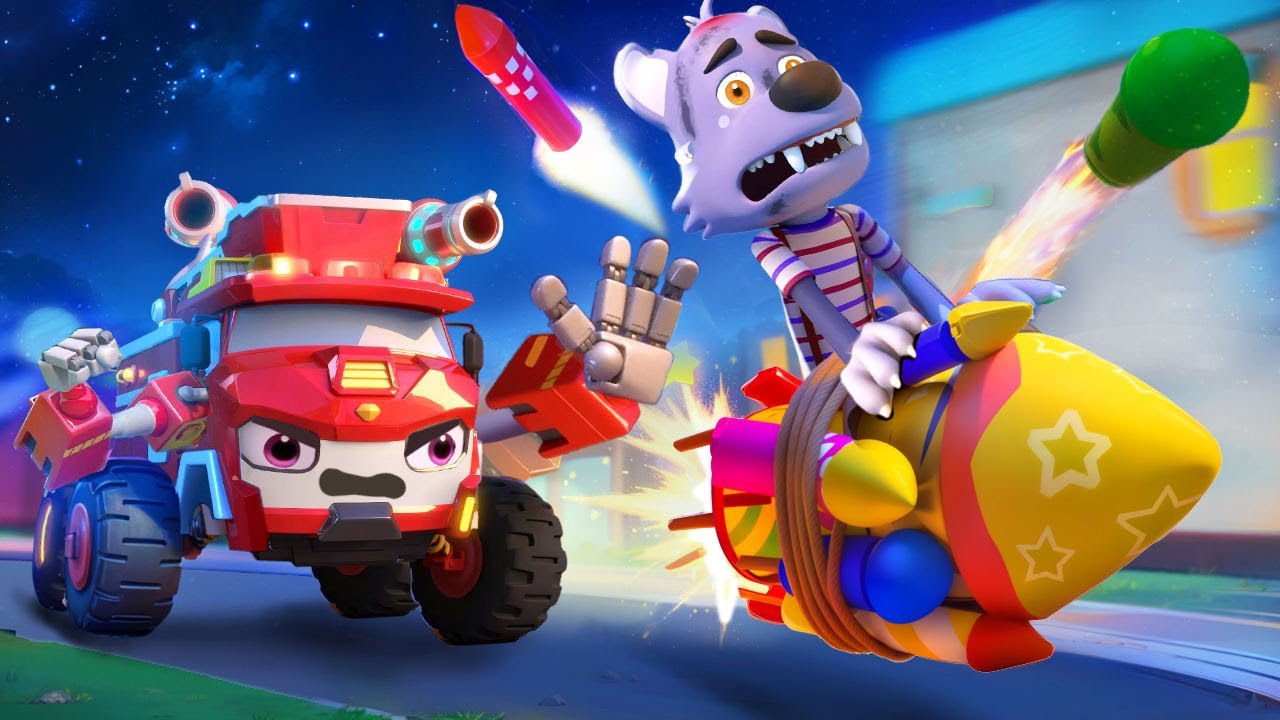 Beware of Fireworks!🎆 | 🚒Fire Truck Rescue Team | Safety Tips | Kids Songs | Kids Cartoon | BabyBus