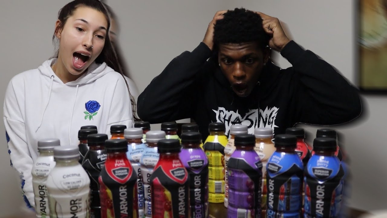 WE TRIED EVERY BODY ARMOR DRINK & RATED THEM 1-10