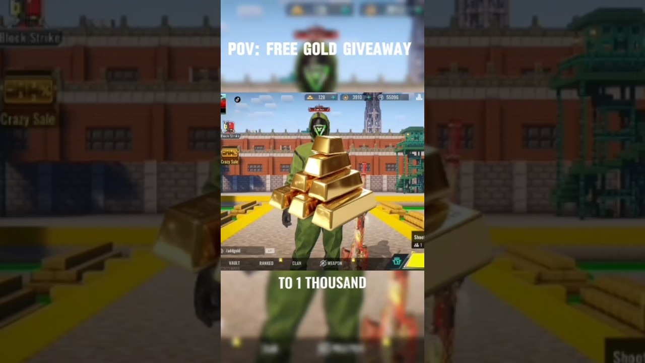 Free Gold Code Giveaway - Bloodstrike. #freegold #gaming #gold #giveaway #bloodstrike #fyp #trending