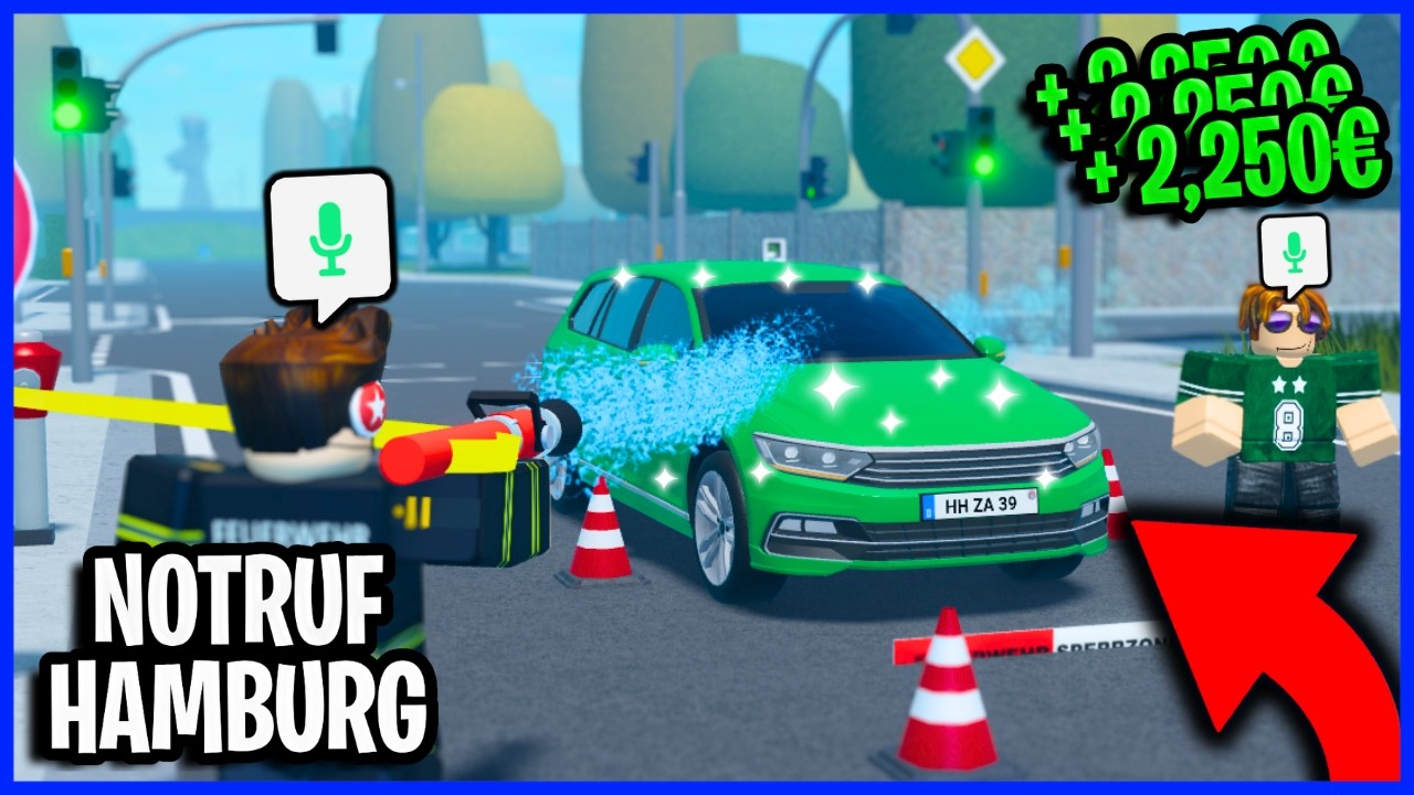Diese WASCHANLAGE macht mich REICH in Notruf Hamburg! (RP) 🚗🚿 | Voice-Chat RP in Notruf Hamburg