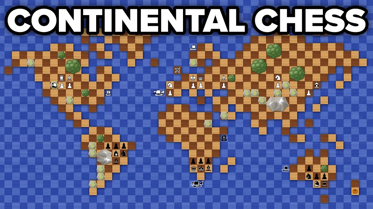 Chess on the World Map