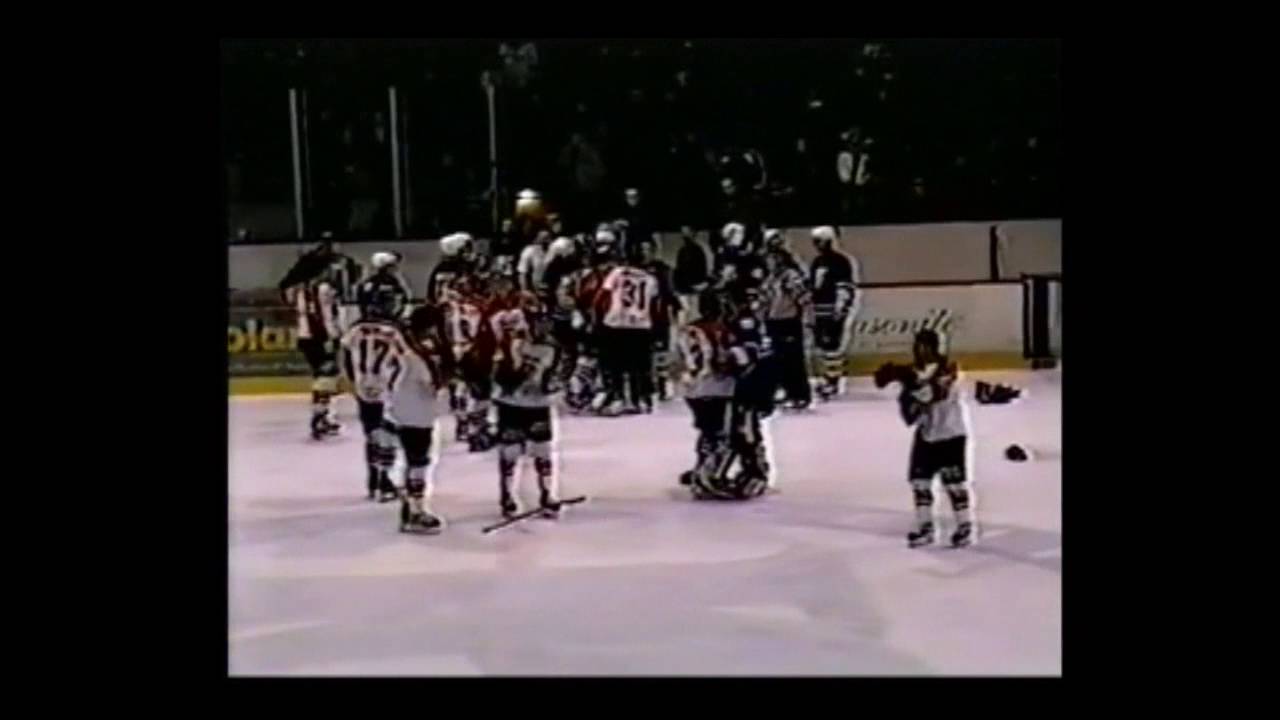 Ste Marie Structure Derek at St Agapit Lotbini&egrave;re P G  bench clearing brawl LCH 27 02 05