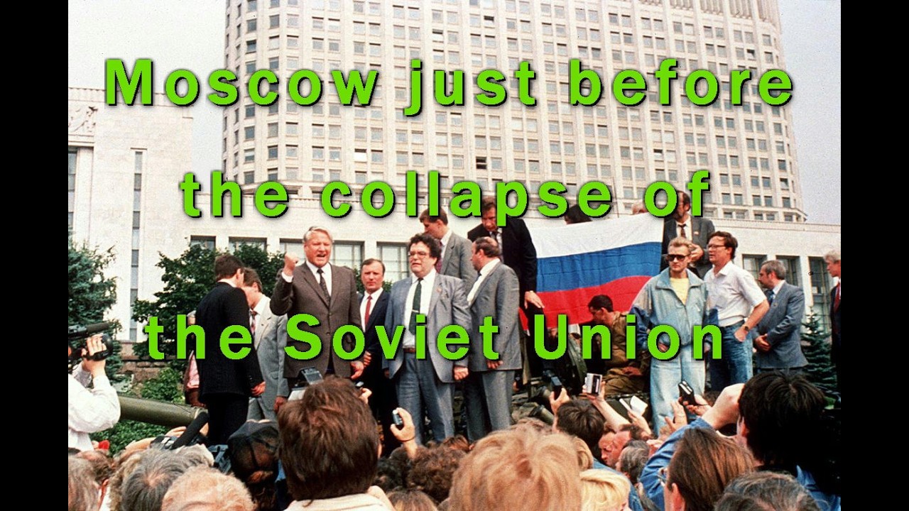 Moscow just before the collapse of the Soviet Union