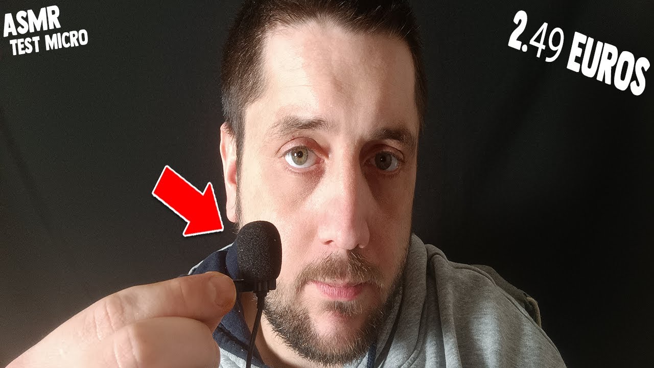 ASMR FR : TEST D'UN MICRO CRAVATE A 2.49 EUROS DE CHEZ ACTION (Je suis CHOQUE du son)