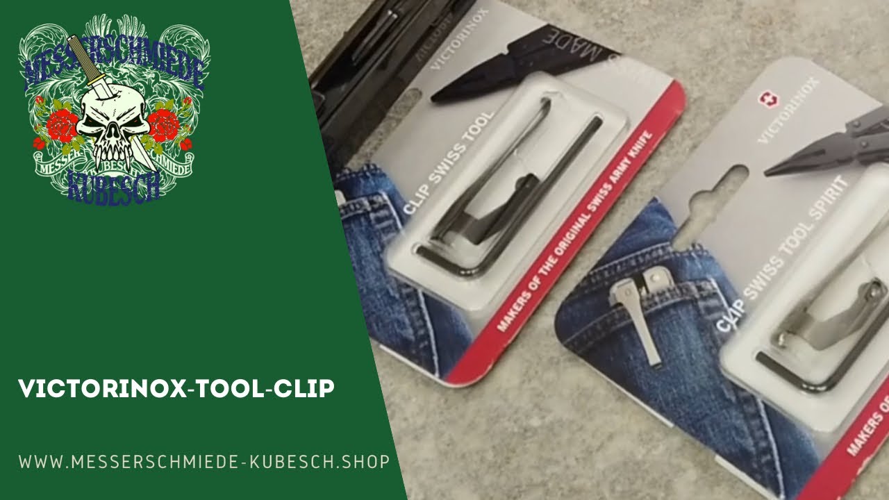 Tool -Clip Victorinox - Swiss Tool und Swiss Spirit mit neuen Tragemöglichkeiten.