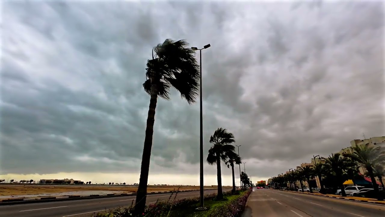 أمطار الخبر 16 ابريل  Rain April 16, 2024