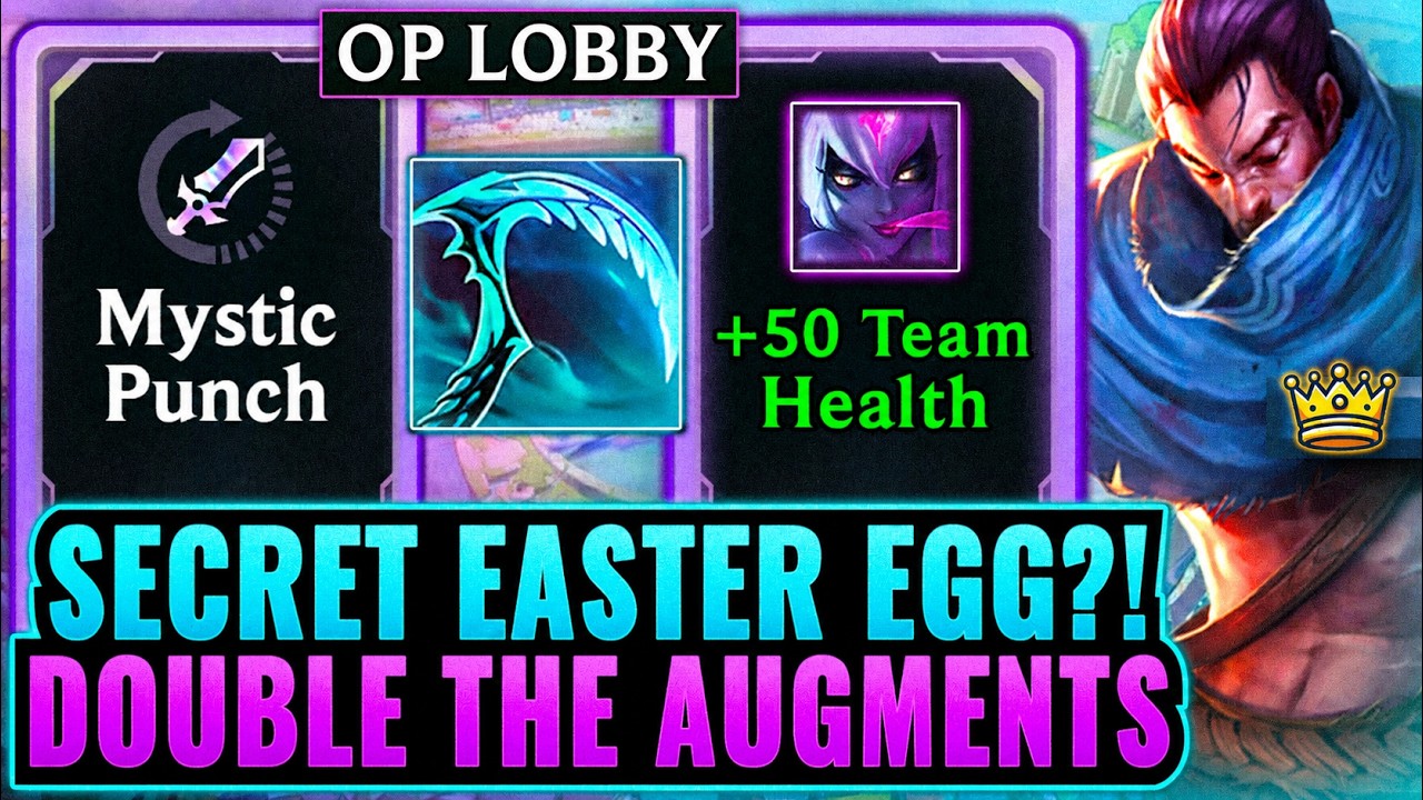 Secret Easter Egg: Double the Augments?? - Mystic Punch Yasuo | League Arena Gameplay