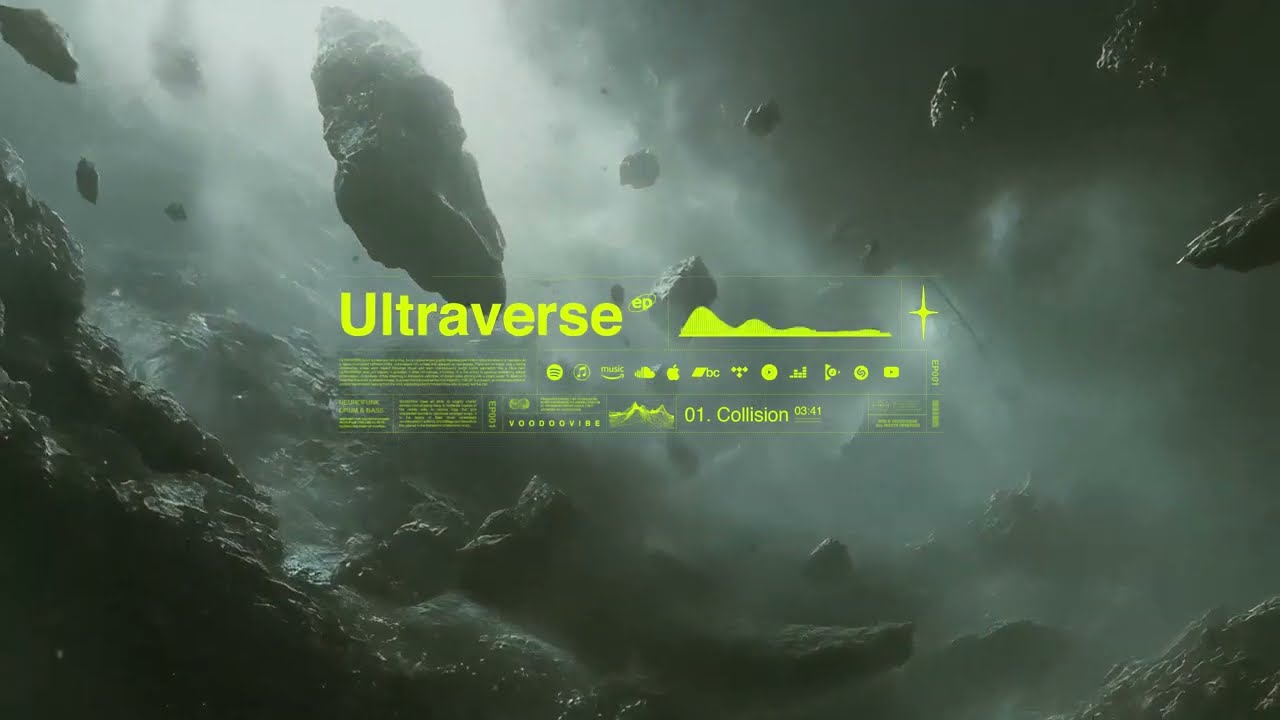 VOODOOVIBE - COLLISION | ULTRAVERSE EP (Visualizer)