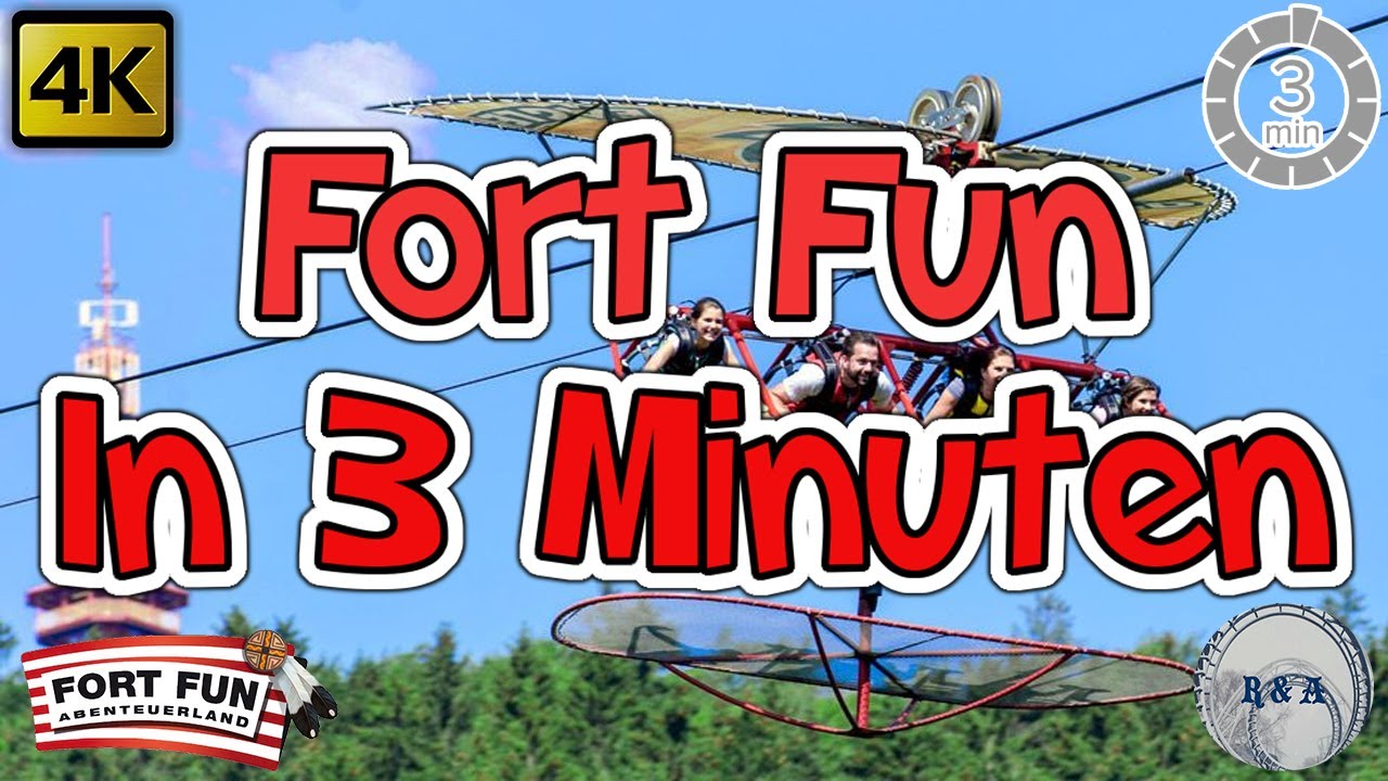 Fort Fun Abenteuerland In 3 Minuten 4K