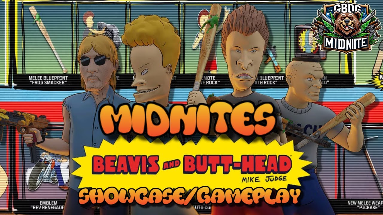 COD BO6-BEAVIS & BUTT-HEAD EVENT SHOWCASE/GAMEPLAY
