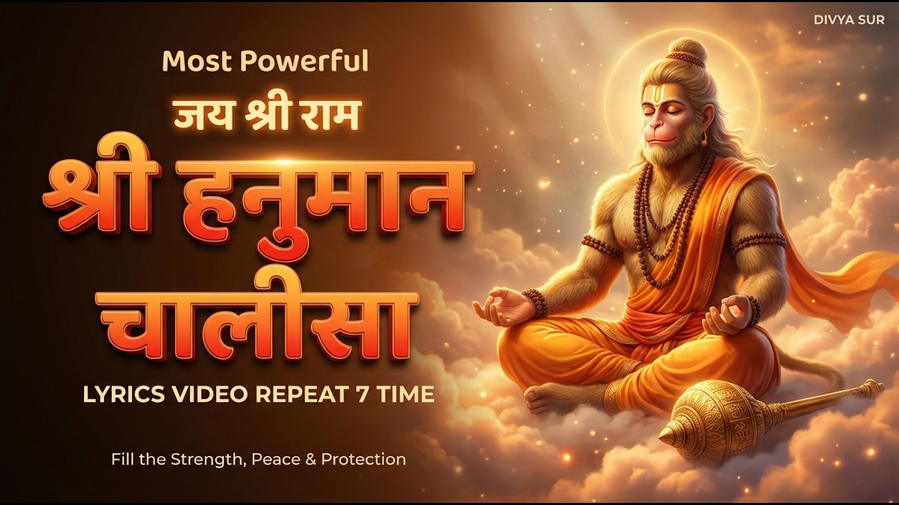 7-TNonsसुबह हनुमान चालीसा ☀️ | Morning Hanuman Chalisa | Powerful Morning Mantra For Positive Energy