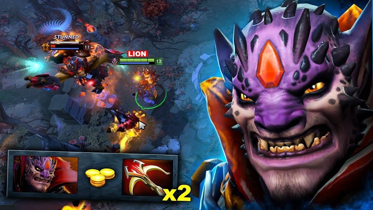 Insane Right Click Lion with x2 Daedalus🔥🔥🔥37Kills One Shot Dota 2