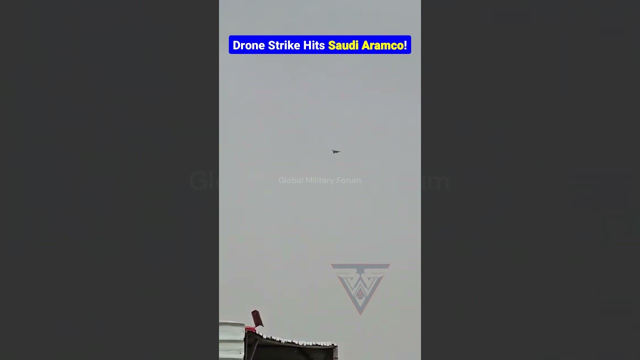 Single Drone Hits Aramco Facility