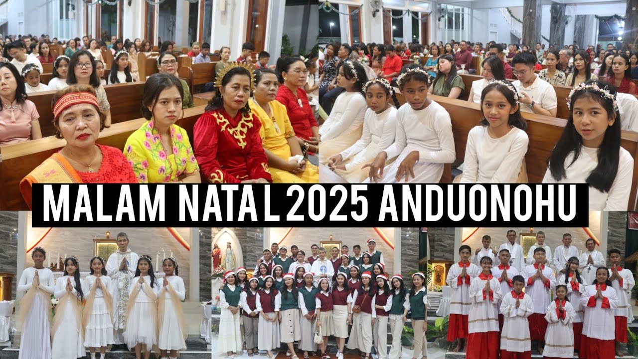 Perayaan Malam Natal 2025 Umat Santa Maria Diangkat Ke Surga Andunohu