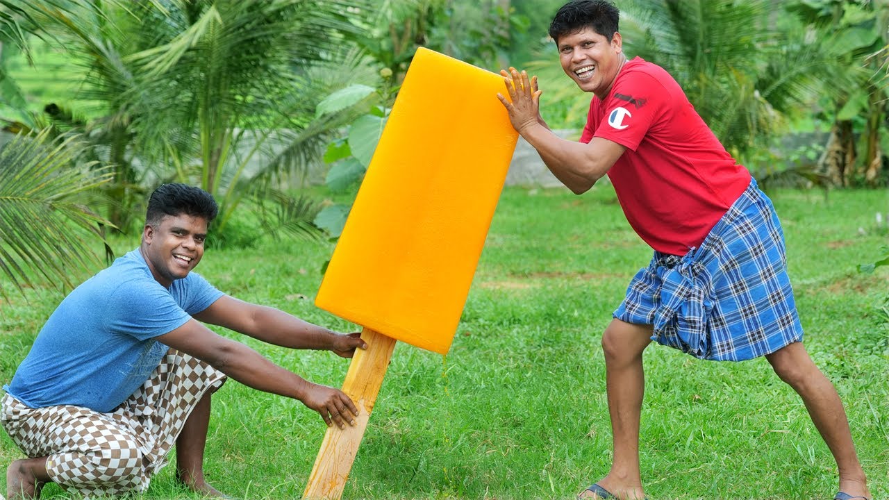 50 kg Biggest Ice Cream Making | ലോകത്തിലെ ഏറ്റവും വലിയ ഐസ് ക്രീം | Village Food