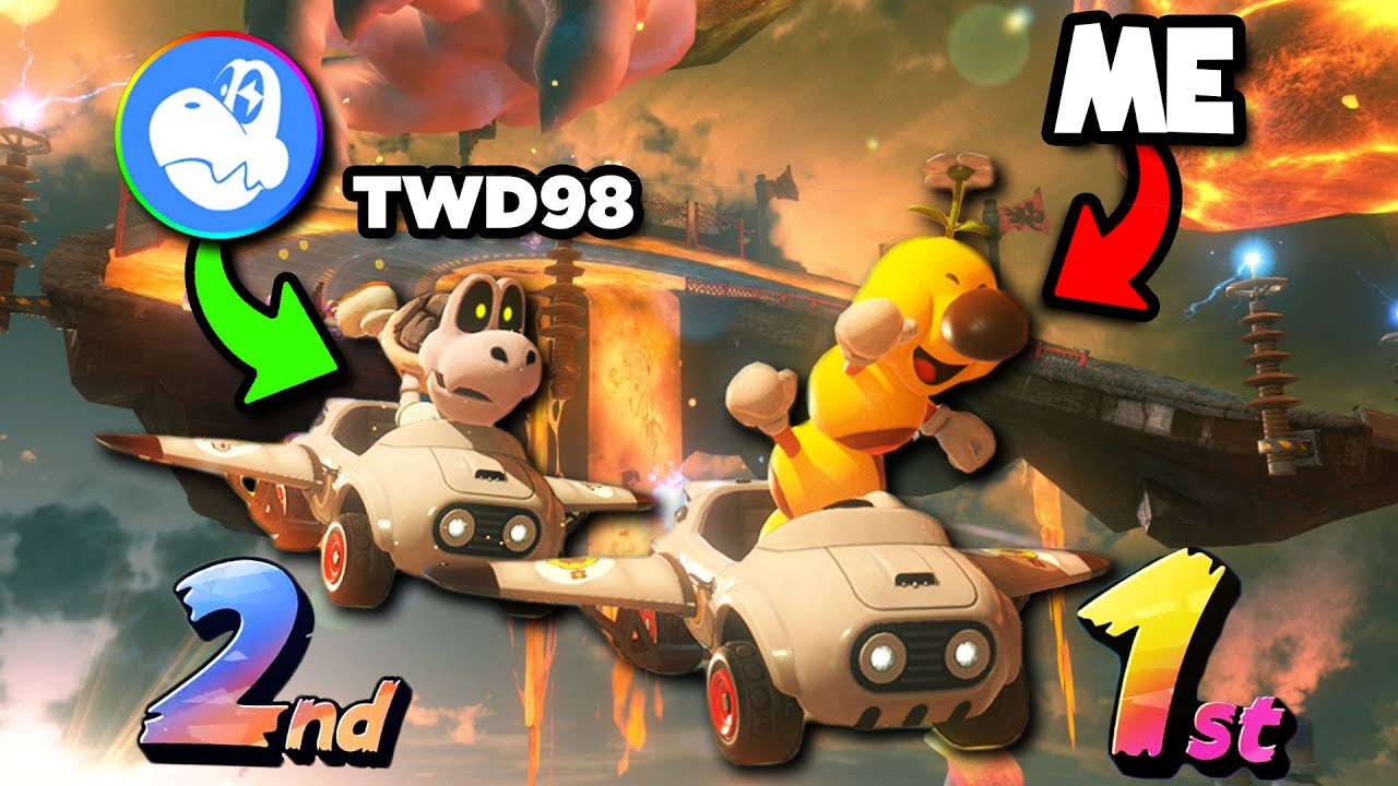 I Teamed Up with TROY in Competitive Mario Kart World!