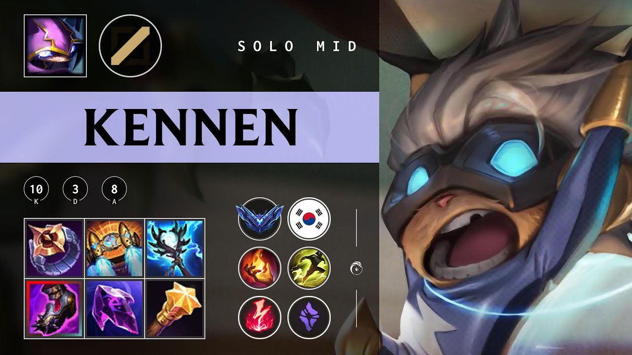 Kennen Mid vs Naafiri - KR Diamond Patch 25.24