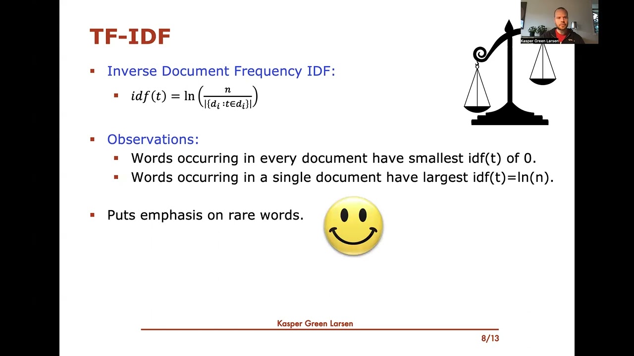 Machine Learning 49: tf-idf, Term Frequency Inverse Document Frequency