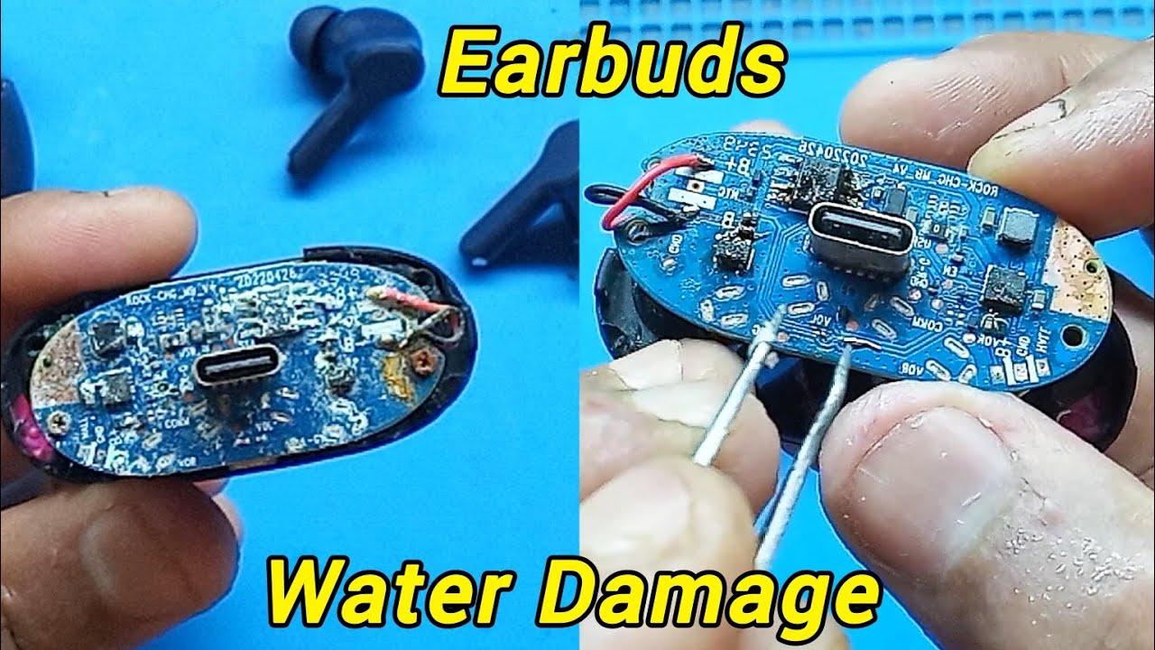 Earbuds Water Damage Repair || Restoration @Techno Topics