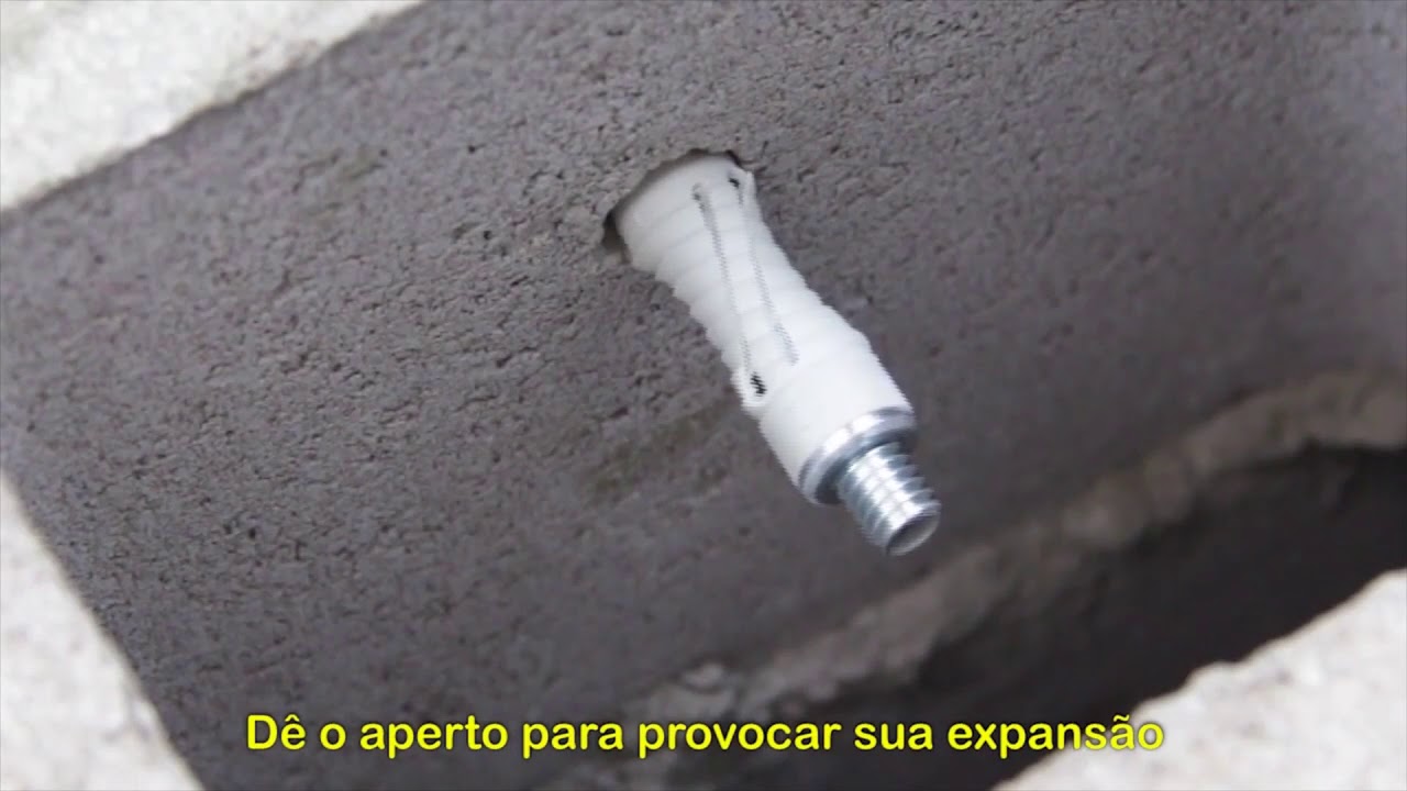 Chumbador de Nylon Âncora CBN com Prisioneiro - A Mega Loja