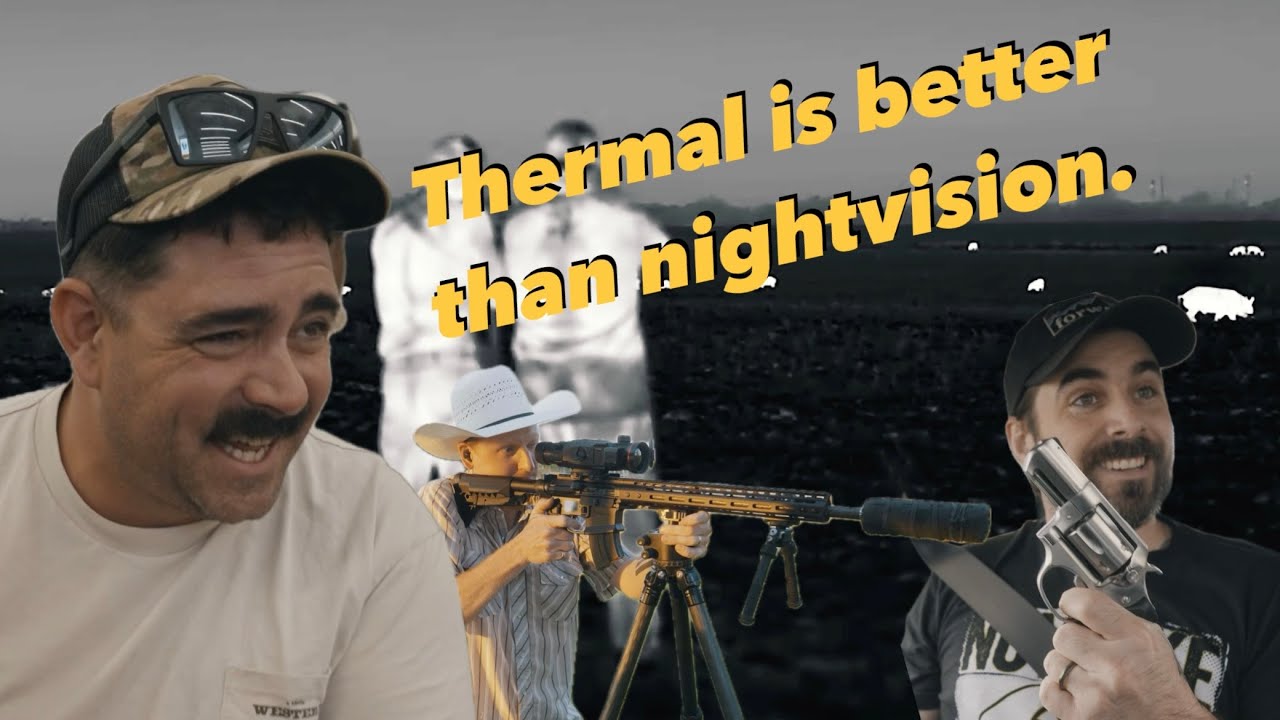 How to hunt hogs at night