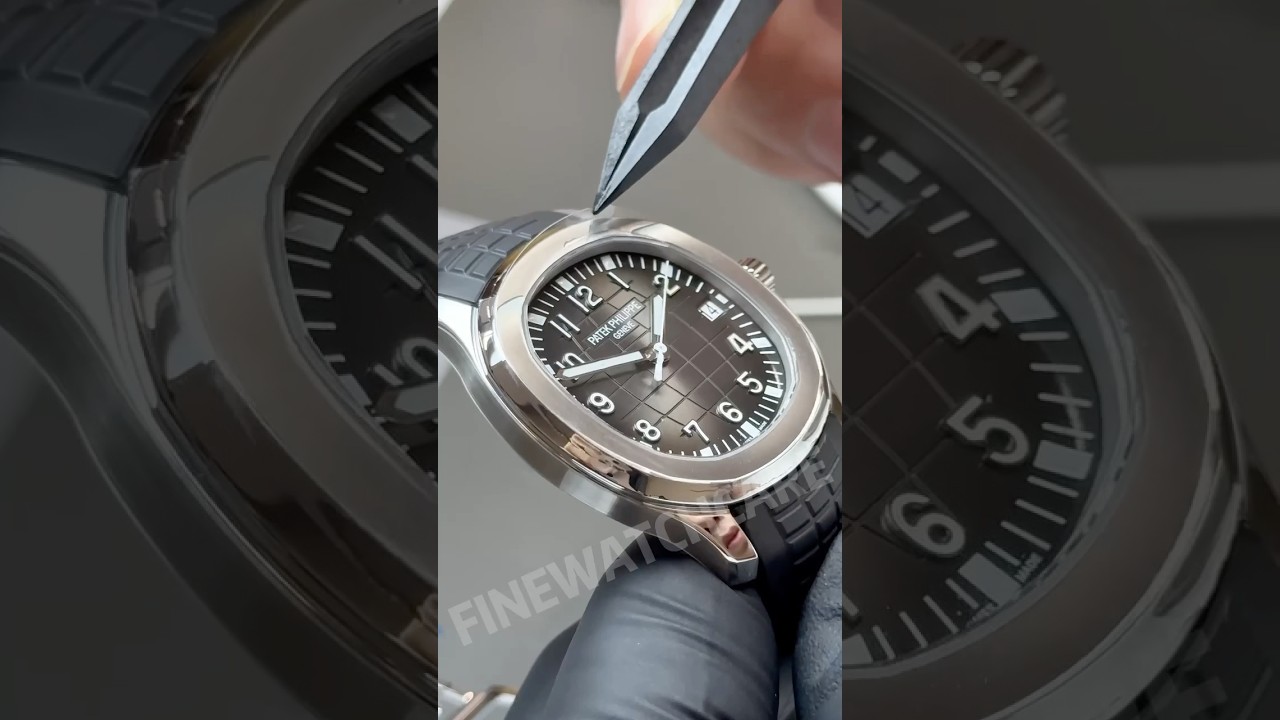 Patek Philippe 5167A &mdash; Protective Film ApplicationSteel that glows with dawn#patekphilippe