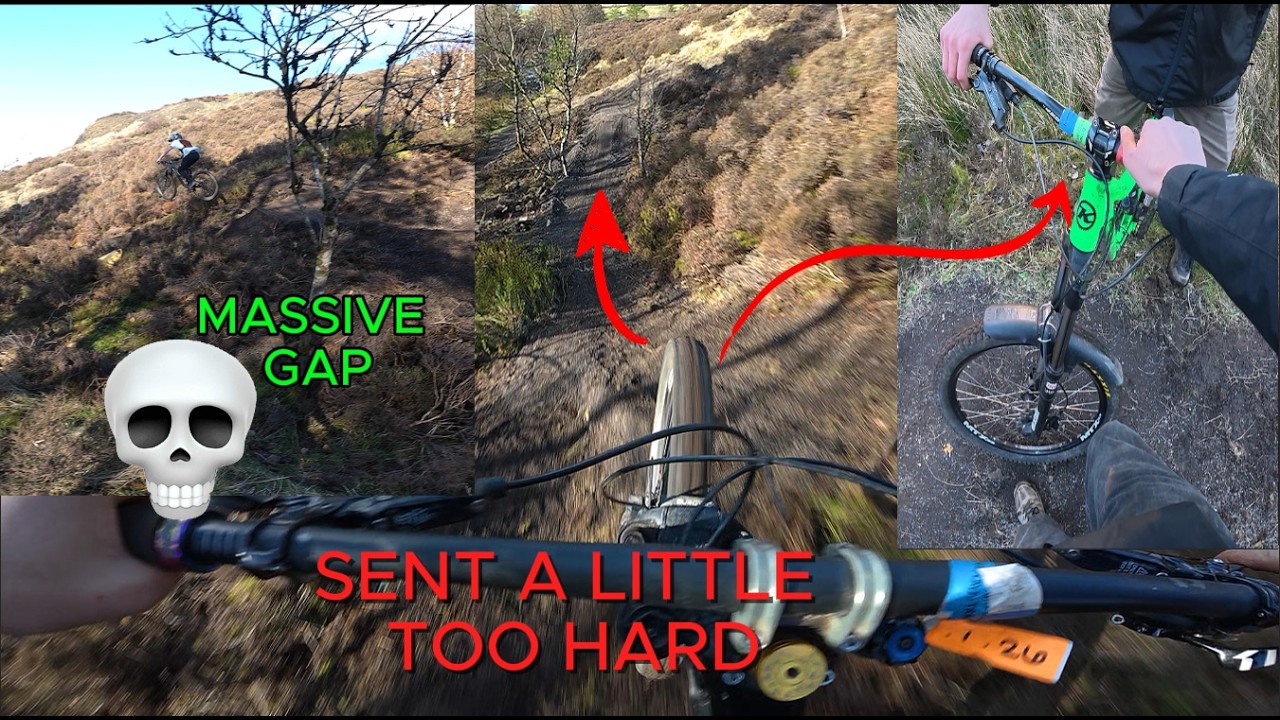 Massive mtb jumps with lots of crashes!