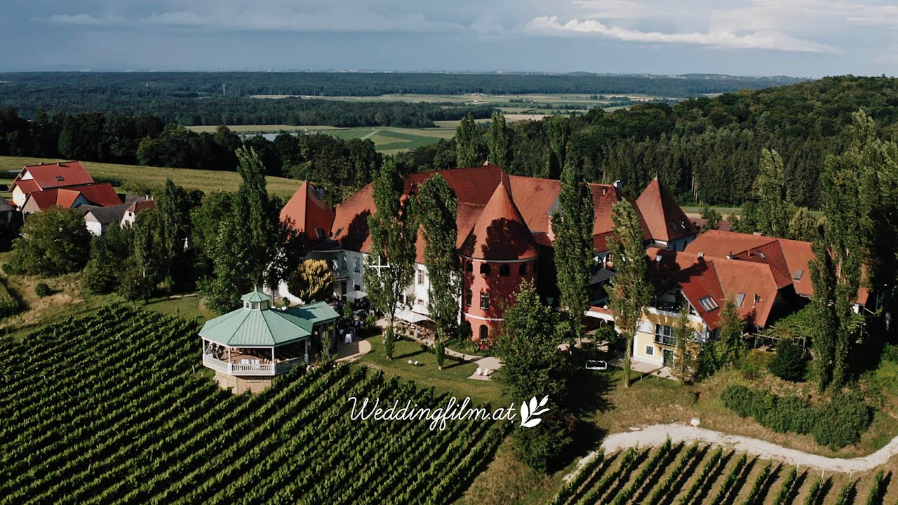Hochzeitsvideo Österreich – Weinschloss Thaller, Steiermark - Malerische Hochzeit