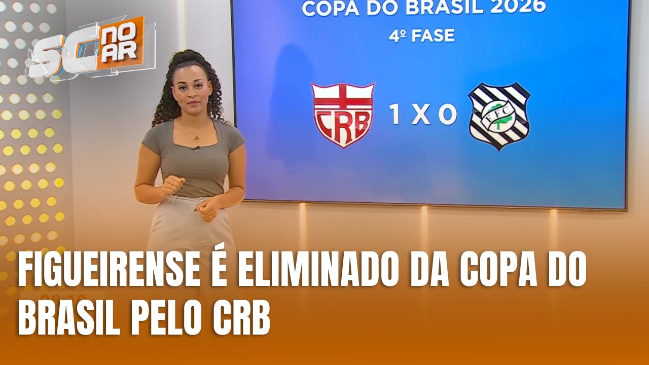 Figueirense é eliminado da Copa do Brasil após derrota para o CRB