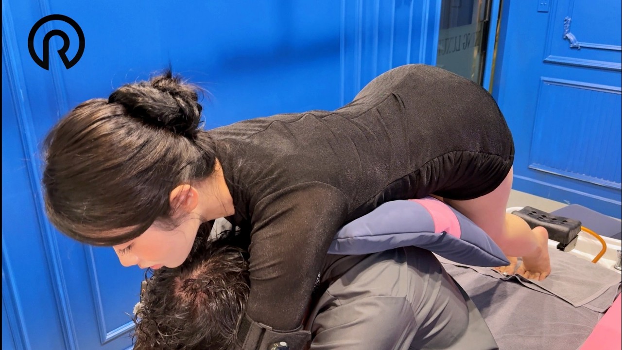 Vietnam Barbershop Massage 💈 Самая милая вьетнамская массажистка, которую я видел в этом году