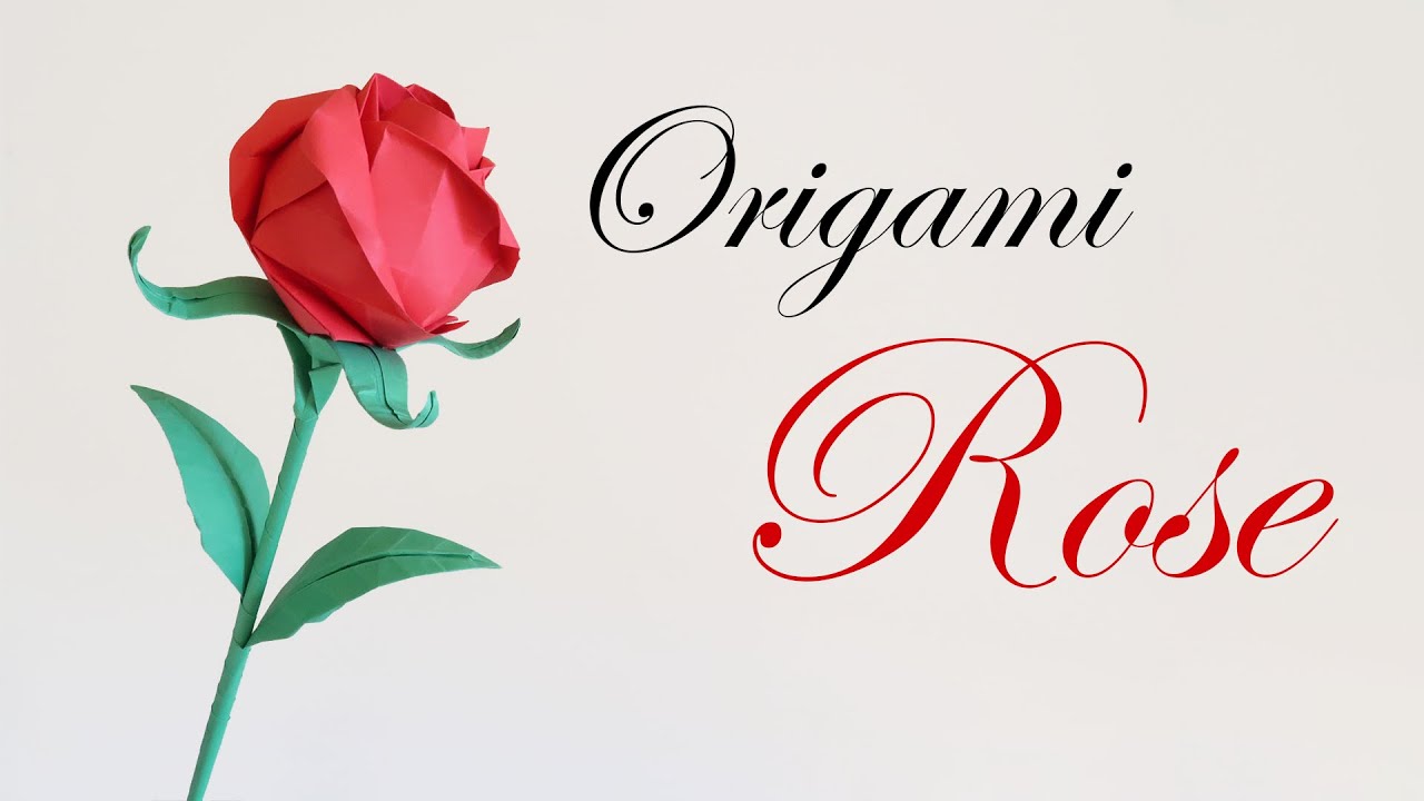 Origami - Belle Rose Tutorial
