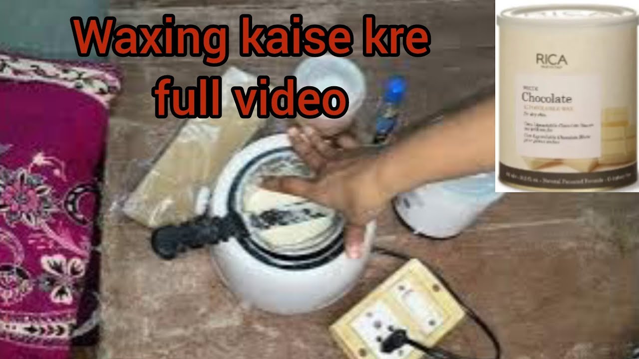 Step by step waxing/beginners video for waxing/#video #beauty #youtube #waxing #youtubevideo