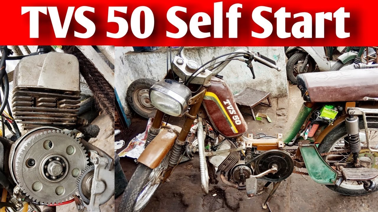 TVS 50 Self Start Alteration / Rockfort Motor Works