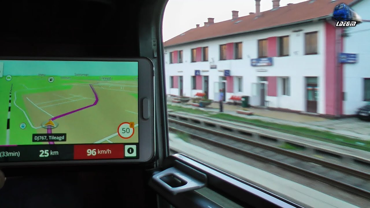 Demaraj VT614 DMU/Diesel Triebwagen 0-100 Km/h pe Apus/on Sunset - 10 September 2016