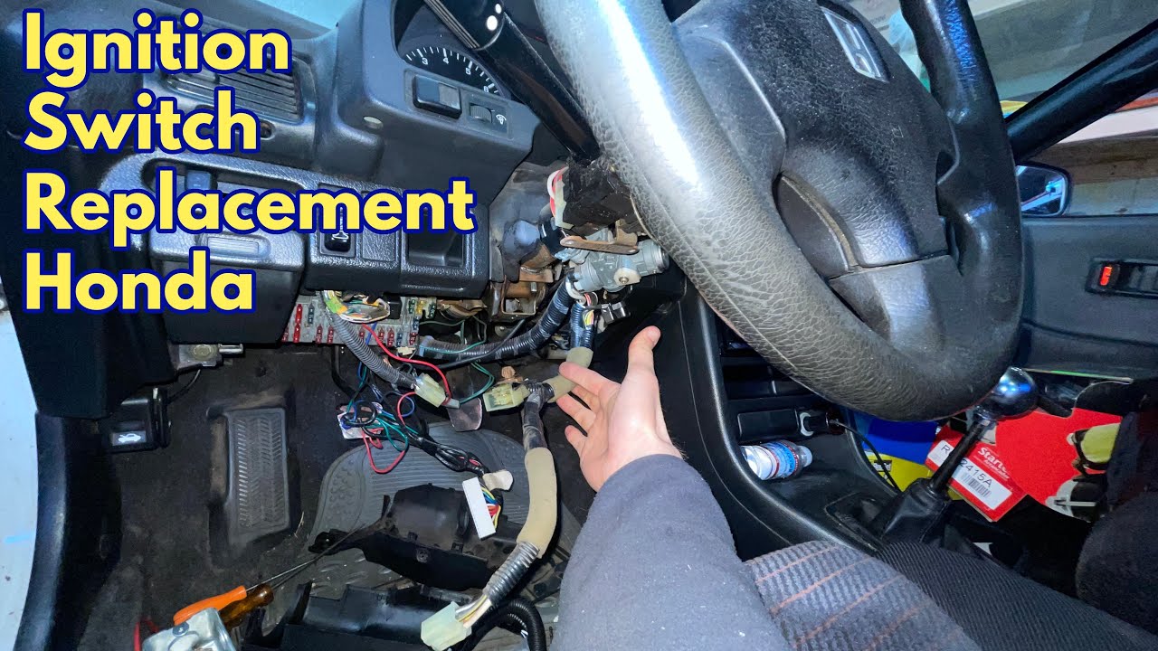 Ignition Switch Replacement Honda Civic CRX