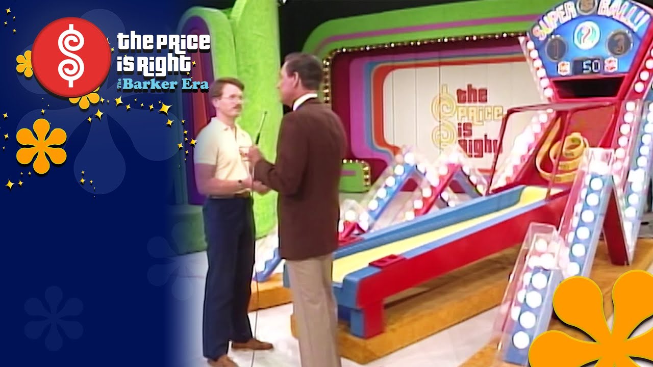 Serious Naval Lieutenant Gives Super Ball!! a Focused Spin | The Price Is Right 1985