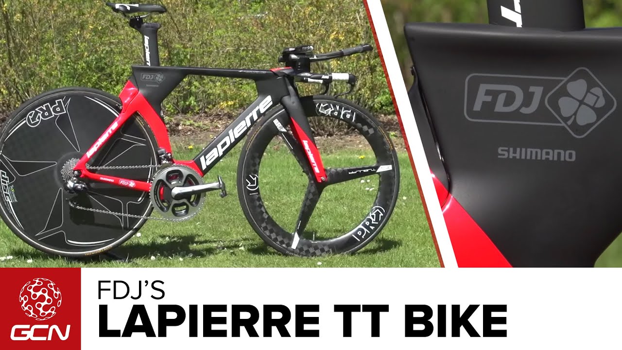 FDJ's Lapierre Aerostorm DRS Time Trial Bike